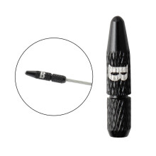 (Shifter Golden, One size) Bike Cable End Bicycle 18.4x3.7mm Ends Crimps Ferrules - Brake Black, 18.4x3.7mm