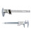 (As show, One size) 0-150mm Solar Powered Plastic Electronic Vernier Caliper W/ Digital Display 5