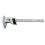 (As show, One size) 0-150mm Solar Powered Plastic Electronic Vernier Caliper W/ Digital Display 3