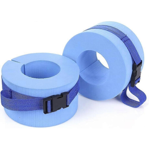 (As show, One size) 2pcs swimming arm float bluecourtyard garden 2
