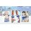 (As show, One size) 2pcs swimming arm float bluecourtyard garden 2