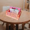 (pink, One size) Plastic Storage Basket Folding Multifunctional Mini Box Organization for Desktop - green 3