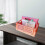 (blue, One size) Plastic Storage Basket Folding Multifunctional Mini Box Organization for Desktop - green 4