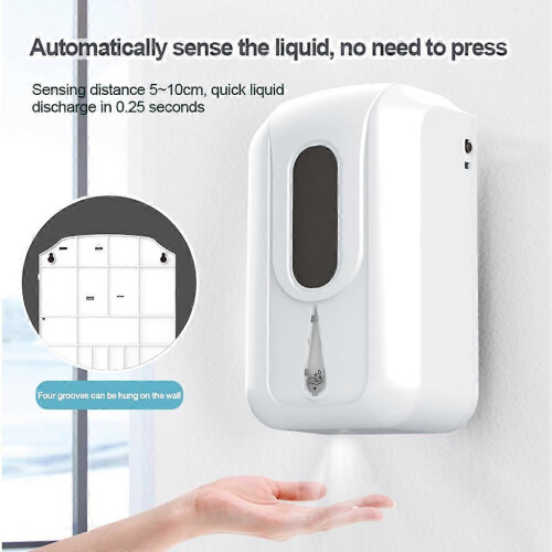 (Spray Type, One size) Automatic Liquid Soap Dispenser Touchless IR Sensor Hands Free Spray Type 1
