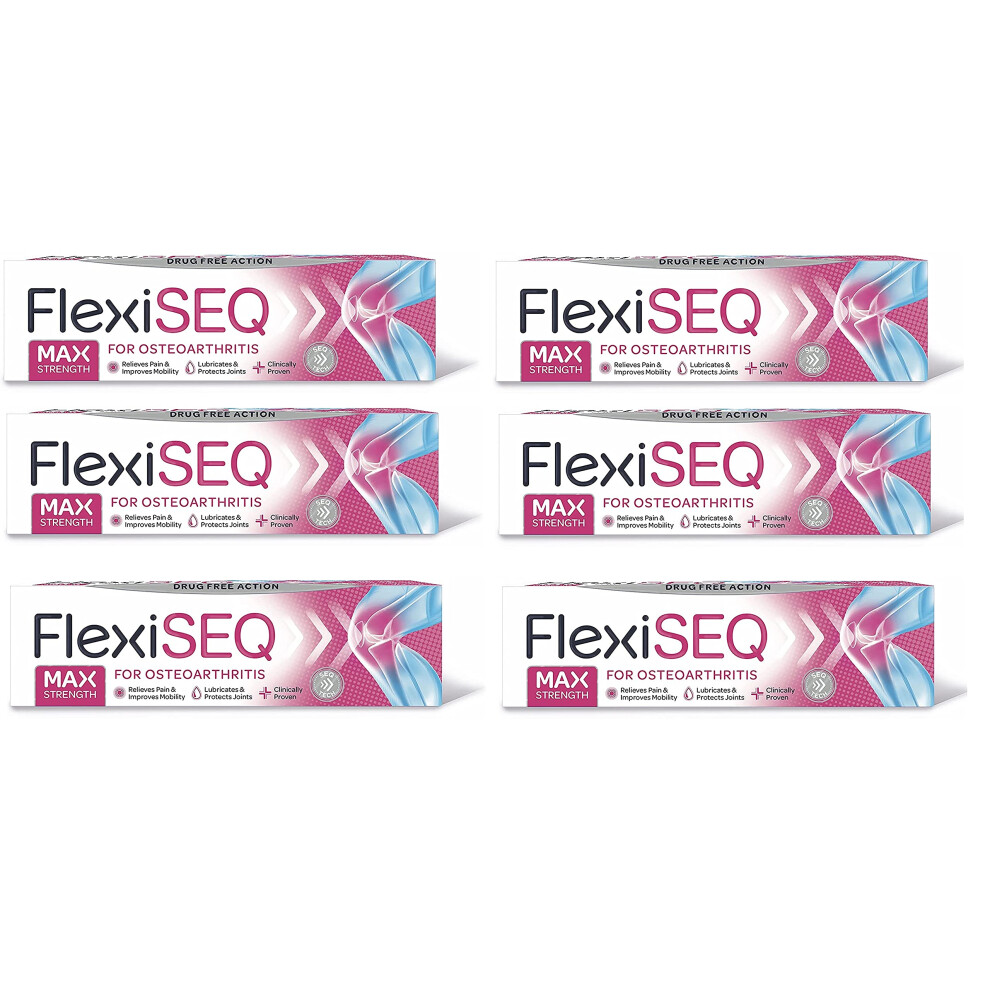 Flexiseq 50G Gel *** 6Pk Bundle Deal **** (Pain Associated With Osteoarthritis)