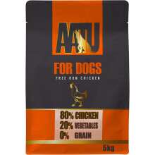 AATU 80/20 Complete Dry Dog Food, Chicken 5kg - Dry Food Alternative to Raw Feeding, High Protein. No Nasties, No Fillers.