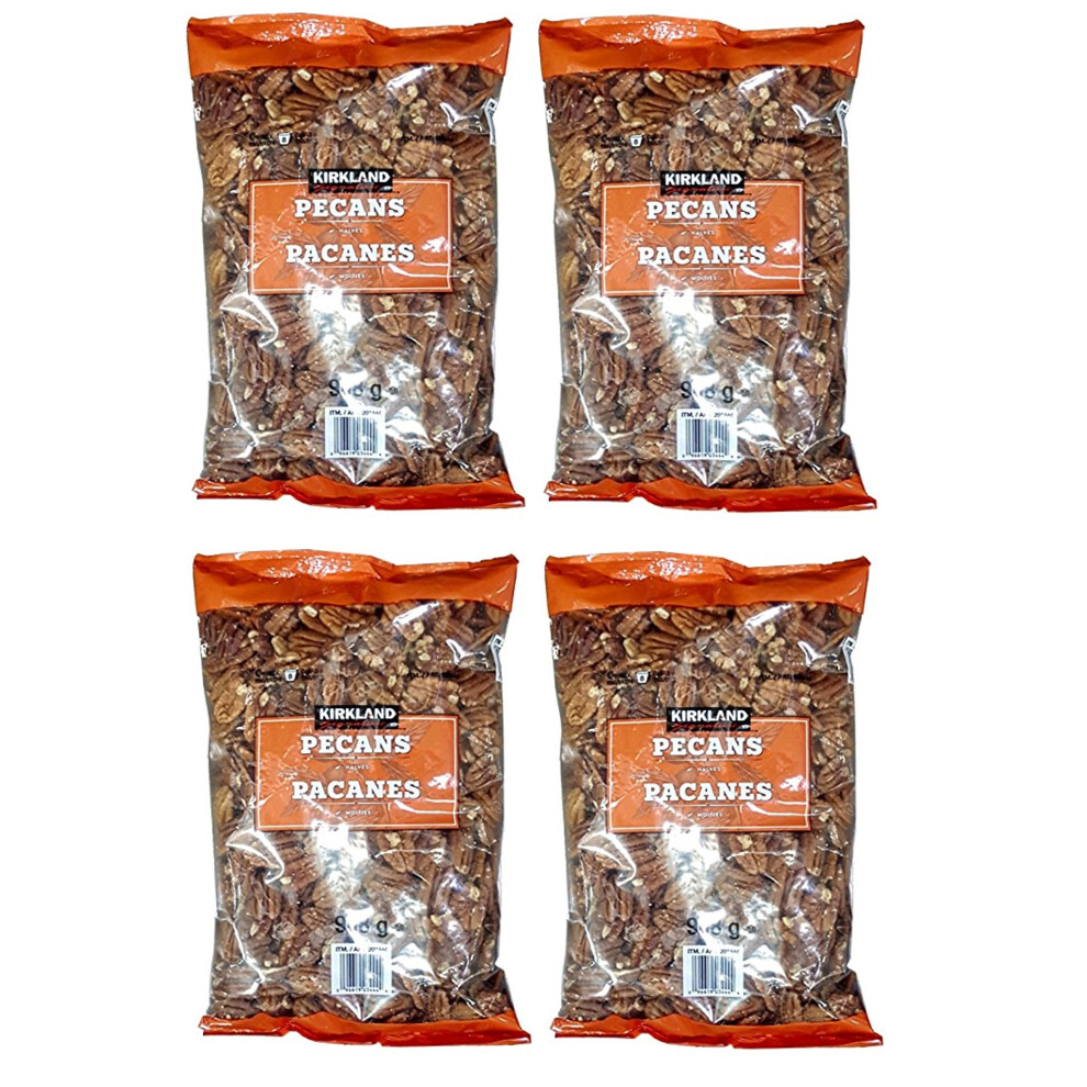 Kirkland Signature Pecan Halves, 2 Pound (4 Pack)