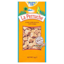 B?ghin Say La Perruche Pure Cane Rough Cut Cubes 1kg SUBR1K Case Of 8