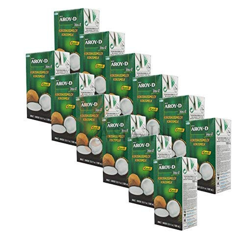 Aroy- D Coconut Milk 12 x 1 L