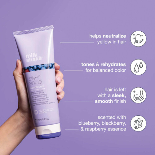 Milk Shake milk_shake Silver Shine Conditioner, 33.8 Fl Oz 1