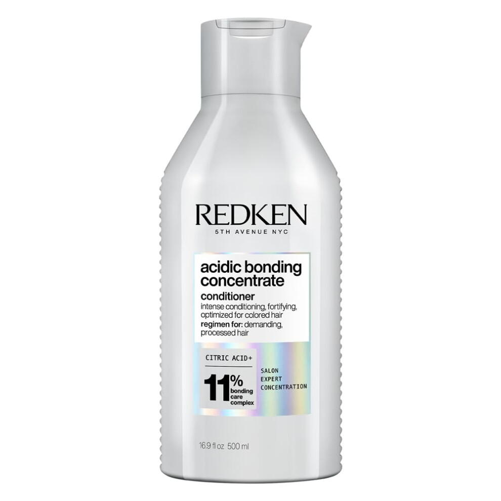 REDKEN Acidic Bonding Concentrate Conditioner, Strengthens Bonds, Intensely Conditions & Protects, For Dry, Damaged and Coloured Hair, Supersize 500ml