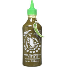 Flying Goose Sriracha Hot Chilli Sauce (Green Chilli) 455ml (Pack of 6)