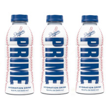 Prime Hydration Sports Drink (Pack of 3) - LIMITED FLAVOUR - by Logan Paul & KSI - Los Angeles (LA) Dodgers - 3 x 500ml Bottle