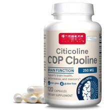 CittycoliCDPColine 250mg, Non-GMO, Gluten-Free, 120 Capsules