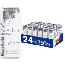 Red Bull Energy Drink White Edition ? 250ml Cans (Pack of 24) Premium Energy Boost With Red Bull | Stay energized and refreshed with every sip