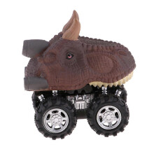 (N113, One size) Simulation Mini Dinosaur Car Models Pull Back Car Toys Gift for Kids Children Boys Baby A