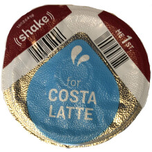 96 x Tassimo Costa Latte 325ml Milk Creamer Pods Only (NO COFFEE DISCS) SOLD LOOSE - New Smaller Disc
