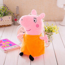 4 Stck. Peppa Pig Familie Plüschpuppe Stofftier 12 Zoll Papa Mama 8 Zoll George Peppa
