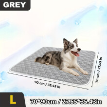 Convient Pour Les Chats Et Les Chiens PAD De Refroidissement Ultra Grand -frra Surface Résistante À La Transpiration Douce, Gardez Les