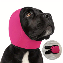 Protection Auditive Pour Chiens Réglable Muffs D'oreille - Réduction De La Bruit Nature Oreille Antidérapant Et Maillage Respirant