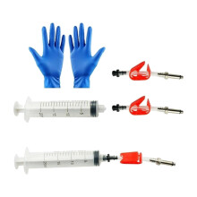 (As show, One size) Bike Hydraulic Disc Brake Oil Bleed Kit Tools Bike Brake Oiling Bleed Hose