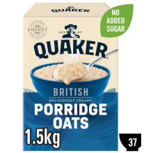 Quaker 100% Wholegrain Rolled Oats 1.5Kg