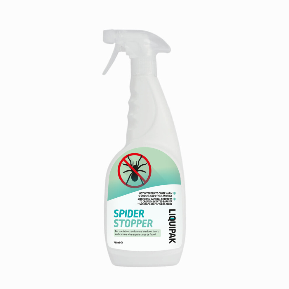 Liquipak (750Ml) Spider Stopper Spray, Pet Safe Once Dry, Alternative To Spider Repellent Spray