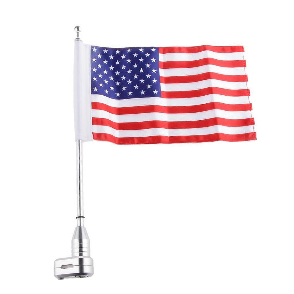 (As Show, One Size) American Luggage Rack Mount Pole For Harley Xl883 1200 X48 4633730146494