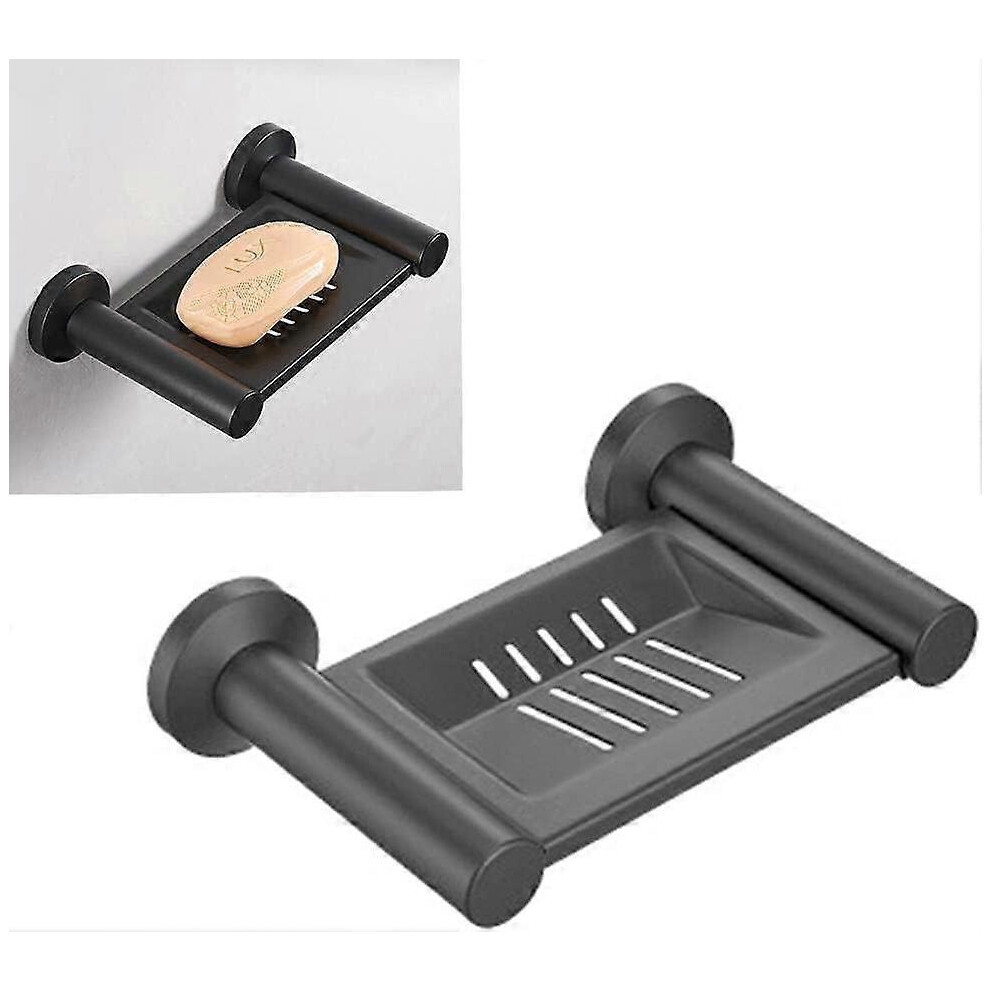 (As show, One size) Rolling 304 stainless steel soap dish with drip for kitchen bathroom shower-image-OPC-PHSR52M-NEW