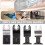 20 Pcs Mix Oscillating Saw Blades, Universal Multitool Quick Release Saw Blades 4