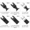 20 Pcs Mix Oscillating Saw Blades, Universal Multitool Quick Release Saw Blades 2