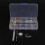 (As show, One size) 240 Sets Double Sided Snap Button with Install Toolkit for Leather Craft DIY 1