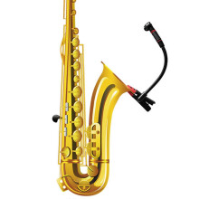 (As show, One size) Instrument Microphone Condenser Clip Gooseneck Mic for Trumpet Saxophone Wind Instruments