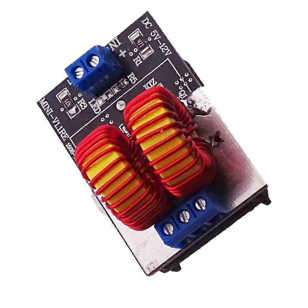 (As Show, One Size) 120W Zvs Induction Heating Board High Voltage Generator Heater Coil Dc5-15V 4633730141390
