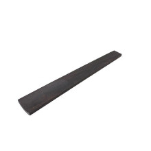 (As show, One size) 1/2 Size Violin Fingerboard Ebony Fingerboard Fine Parts Accessories Black