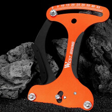 (As show, One size) Bicycle Spoke Tension Meter Tool Easy Operate Bike Accessory Wide Applications Wheel Repair Tool
