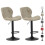 MCC (BROWN) Set of 2 Height Adjustable Kitchen BarStool Stella 1
