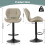 MCC (BROWN) Set of 2 Height Adjustable Kitchen BarStool Stella 4