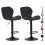 MCC (BLACK) Set of 2 Height Adjustable Kitchen BarStool Stella 1