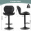MCC (BLACK) Set of 2 Height Adjustable Kitchen BarStool Stella 4