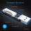 SD Card Reader USB 3.0 Micro SD SDHC SDXC MMC RS-MMC T-FLASH Mobile PC Laptop 4