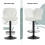 MCC (CREAM) Set of 2 Height Adjustable Kitchen BarStool Stella 6