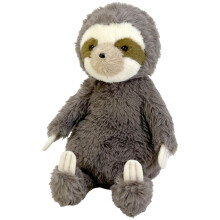 Sun Arrow Belly Fur Sloth Stuffed Toy K-9516 H23w16.5d15.5cm