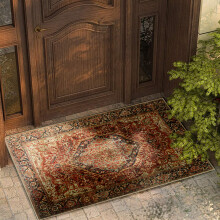 (60 x 110 cm , Majestic) Traditional Large Rugs Nonslip Living Room Bedroom Carpets Kitchen Hallway Runner Rug & Door Mats