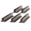 Gr8 Home Overhead 5 Pcs Storage Bin Rack Brackets Garage Ceiling Rail Organiser 3
