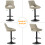 MCC (BROWN) Set of 2 Height Adjustable Kitchen BarStool Stacey 7