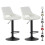 MCC (CREAM) Set of 2 Height Adjustable Kitchen BarStool Stacey 1
