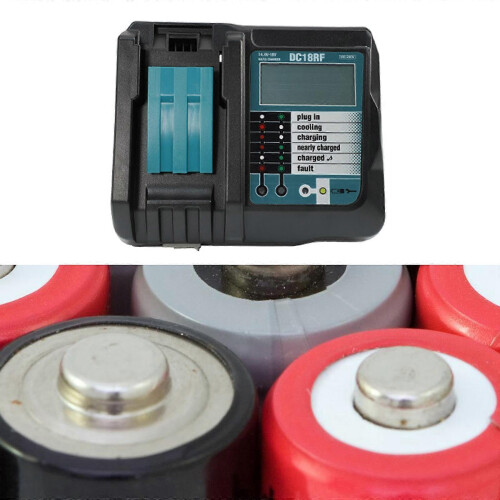 (DC18RF3.5A, One size) 18V Li Battery Charger Replacements Accessory Power Tools US DC18RF3.5A 1