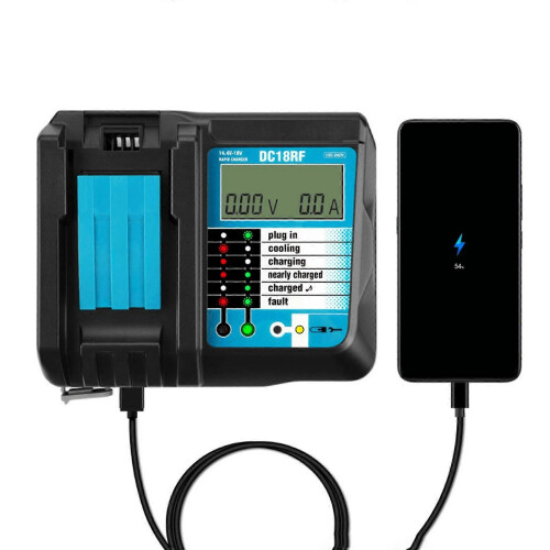 (DC18RF3A, One size) 18V Li Battery Charger Replacements Accessory Power Tools US DC18RF3.5A 2