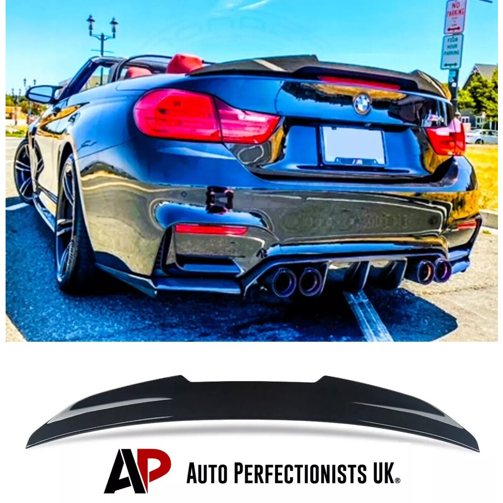 For Bmw 4 Series Convertible F33 High Kick Rear Psm Ducktail Spoiler 5061072662782